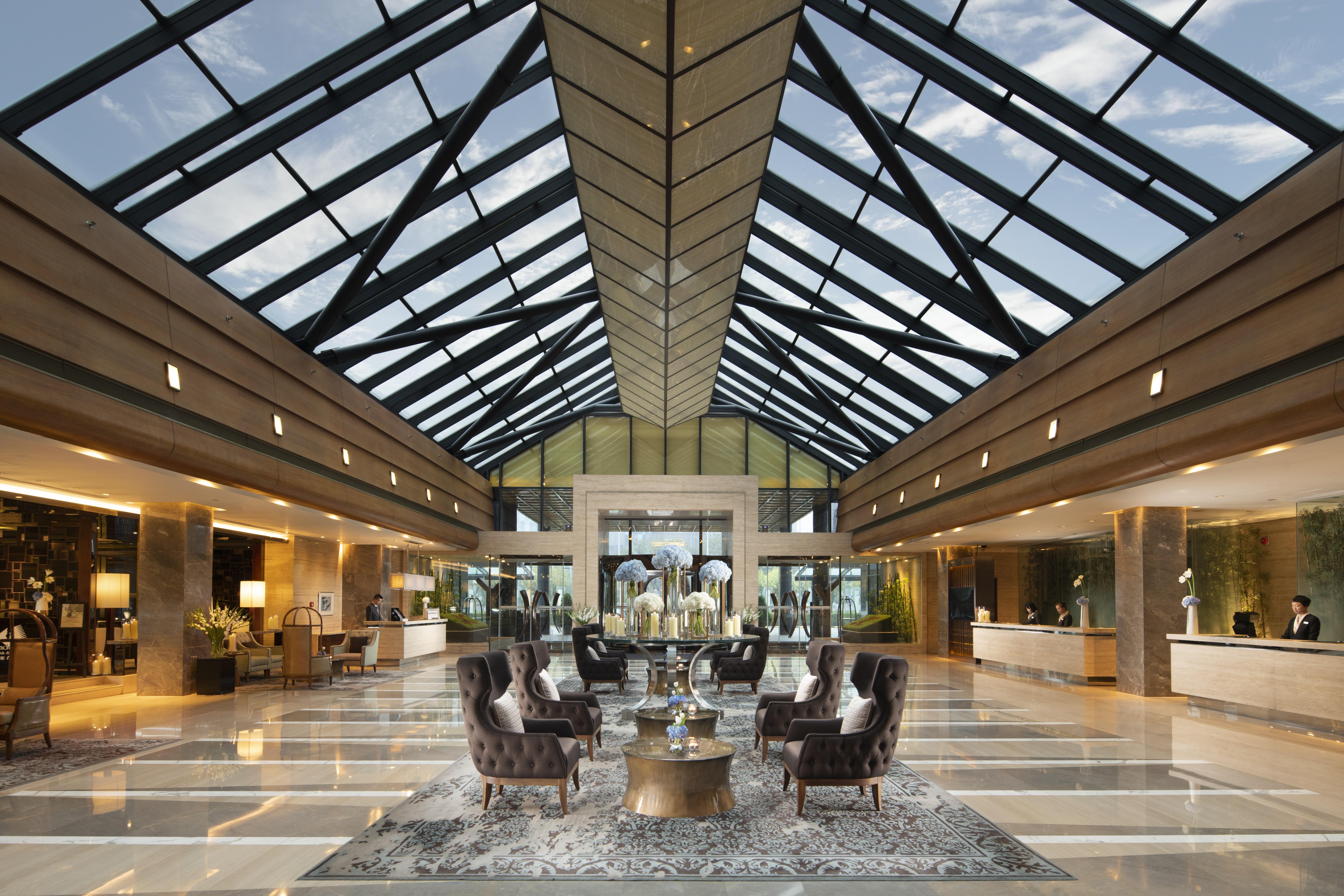 Kempinski Hotel Beijing Yansha Center Exterior foto